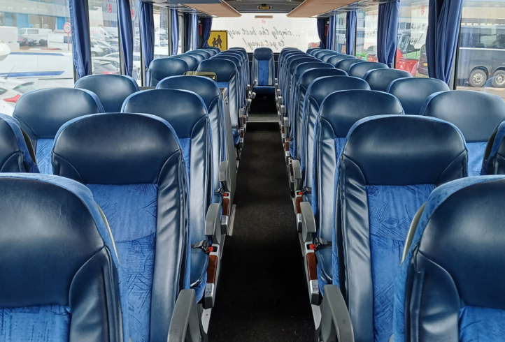 Small setra interior